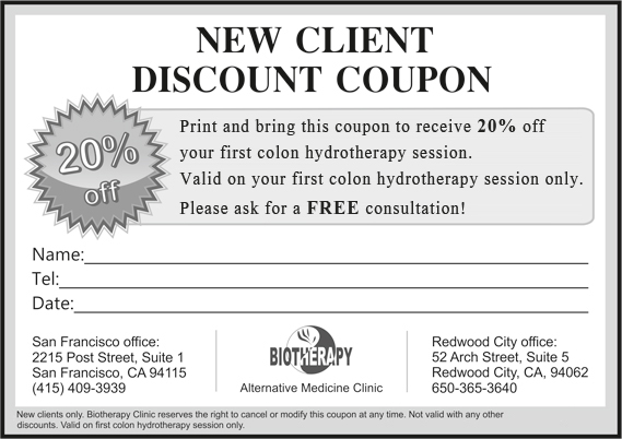 Aspen clinic discount coupons